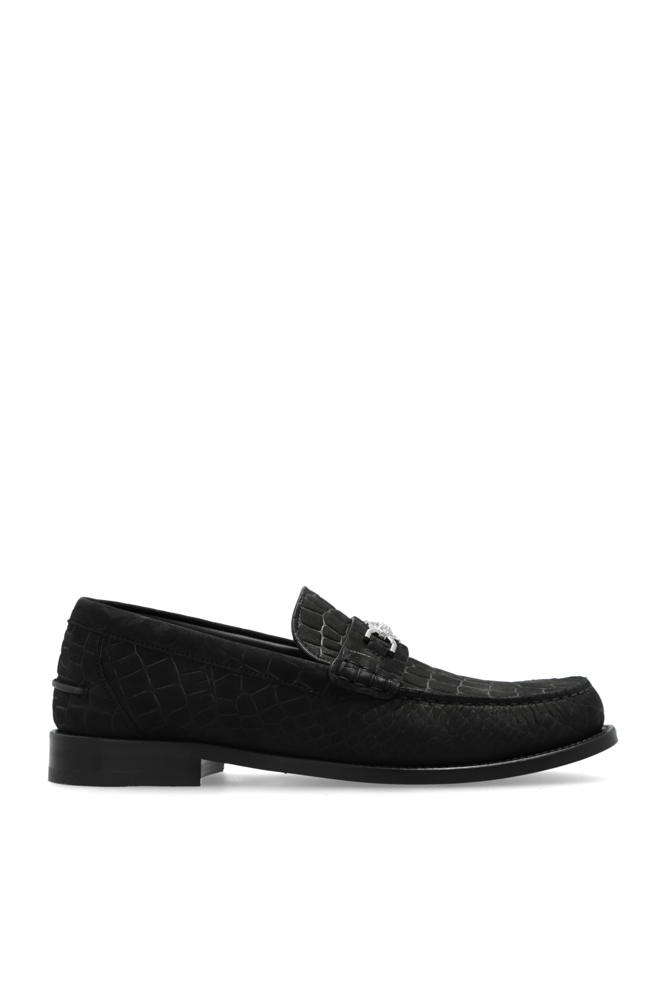 Black Shoes type loafers Versace Vitkac Canada